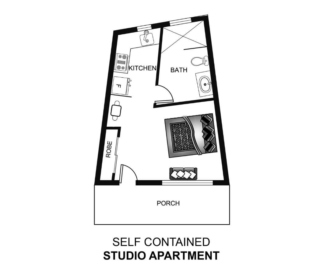 The Duck Inn Apartments タムワース エクステリア 写真